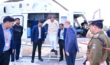 *मुख्यमंत्री श्री विष्णुदेव साय पहुंचे बगिया,हुआ आत्मीय स्वागत*