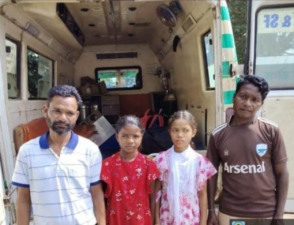 चिरायु से अमीषा के हृदय रोग का रायपुर श्री सत्य साई संजीवन अस्पताल में निःशुल्क ऑपरेशन से हुआ सफल इलाज