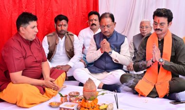 मुख्यमंत्री श्री विष्णुदेव साय ने 19.51करोड़ रुपये   लागत के 6  विकास कार्यों का किया भूमिपूजन