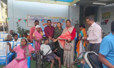 दिव्यांगजनों हेतु सहारा: कुनकुरी में आयोजित शिविर में 127 दिव्यांग का हुआ पंजीयन अब अनेकों योजनाओं से होंगे लाभान्वित