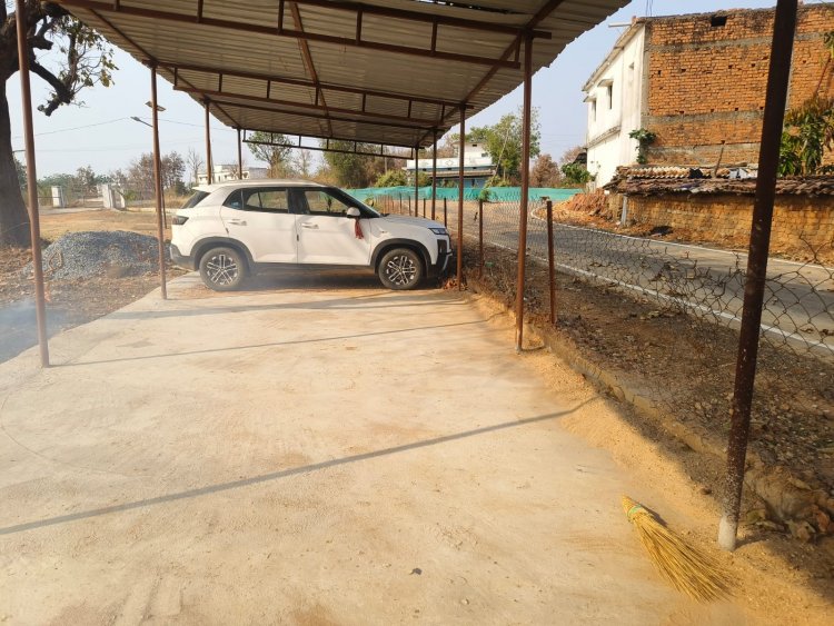 वाहन स्टेण्ड बन जाने से स्वास्थ्य केंद्र कोल्हेनझरिया में मरीजों को मिल रहा है सहूलियत