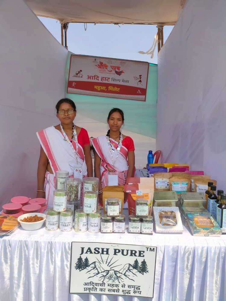 महुआ को सुपरफूड के रूप में मिल रहा है नई पहचान,जशप्योर स्टाल ने की सराहना