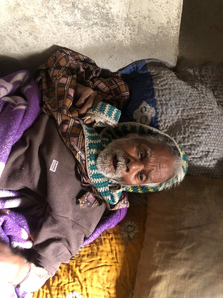 सोहद राम चक्रेश का 100 साल में हुआ पक्के मकान का सपना पुरा,प्रधानमंत्री आवास पाकर हुआ खुश