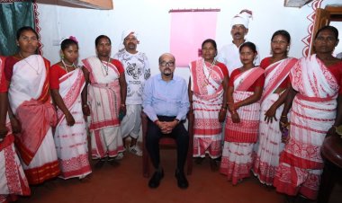 राज्यपाल श्री रमेन डेका ने केरेगांव  होम स्टे भ्रमण कर आदिवासी संस्कृति,आतिथ्य परम्परा और रोजगार संवर्धन की सराहना की