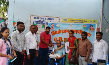 दिव्यांगजन प्रमाणीकरण तथा यूआईडी शिविर में 75 दिव्यांग लोगों को मिला शिविर का लाभ