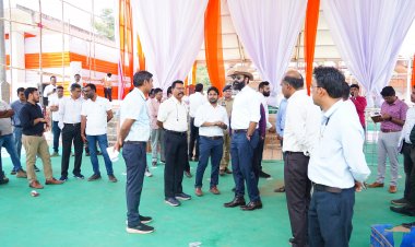 कल मुख्यमंत्री विष्णुदेव साय का जशपुर आगमन होगा,,विभिन्न विकास कार्यों का करेंगे लोकार्पण एवं भूमिपूजन,,, कलेक्टर एवं श्री व्यास एवं एसएसपी श्री सिंह ने तैयारियों का लिए जायजा