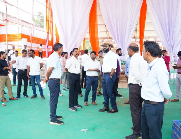 कल मुख्यमंत्री विष्णुदेव साय का जशपुर आगमन होगा,,विभिन्न विकास कार्यों का करेंगे लोकार्पण एवं भूमिपूजन,,, कलेक्टर एवं श्री व्यास एवं एसएसपी श्री सिंह ने तैयारियों का लिए जायजा