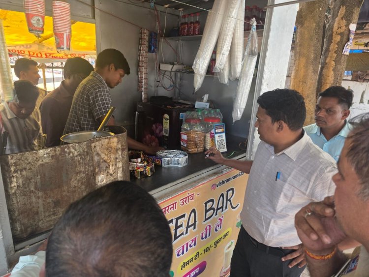 शैक्षणिक संस्थानों के 100 गज पर प्रतिबंध: कोटपा एक्ट की धारा 6 (बी)के तहत तम्बाखू उत्पाद बेचने वालों पर हो रही है कार्यवाही