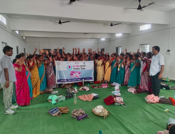 विश्व माहवारी स्वच्छता दिवस: कांसाबेल में स्व - सहायता समूह की महिलाओं के लिए जागरूकता कार्यशाला का हुआ आयोजन
