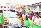 मुख्यमंत्री श्री विष्णु देव साय ने कुनकुरी से महिला कृषकों के दल को हरी झंडी दिखाकर रायपुर के लिए किया रवाना, आधुनिक कृषि तकनीक से जुड़ेंगी ग्रामीण महिलाएं।