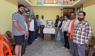 डॉ. श्यामा प्रसाद मुखर्जी के बलिदान दिवस पर भाजपा मंडल बगीचा ने किया श्रद्धांजलि कार्यक्रम आयोजित