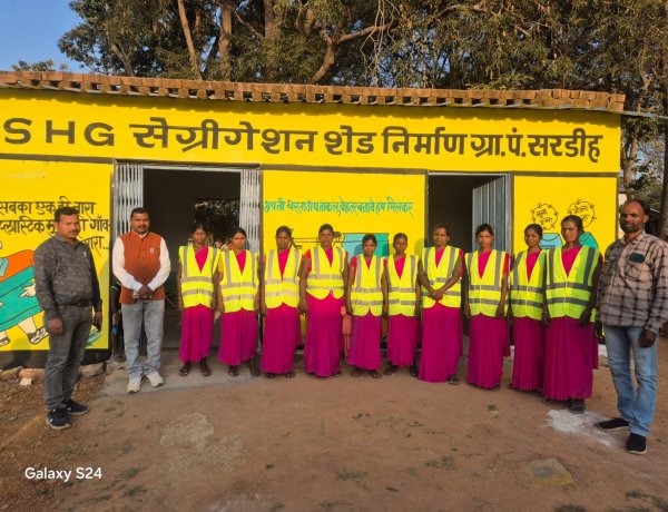 राष्ट्रीय स्तर पर चमका बगीचा के ग्राम पंचायत सरडीह,,स्वच्छ एवं हरित क्रांति ग्राम श्रेणी में देशभर में मिला तीसरा स्थान,इस उपलब्धि के लिए पंचायत को मिला 25 लाख रुपये