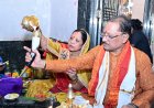 सावन के तीसरे सोमवार और नागपंचमी पर फलेश्वरनाथ महादेव की भक्ति में डूबे मुख्यमंत्री साय