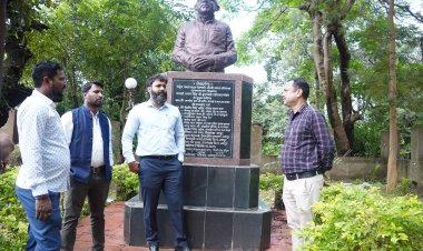 11 करोड़ के नालंदा परिसर से चौक-चौराहों के सौंदर्यीकरण तक, कलेक्टर ने लिया विकास कार्यों का जायजा