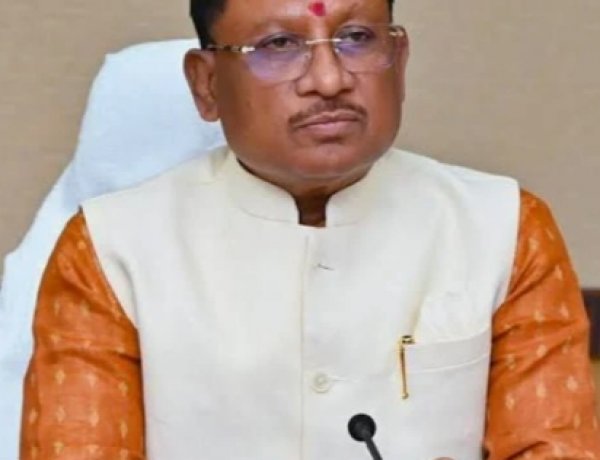 मुख्यमंत्री विष्णुदेव साय आज कुनकुरी के दौरे पर, अग्रसेन भवन में 30 मिनट रहेंगे आरक्षित