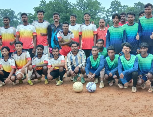 बच्छरांव में दिखा फुटबॉल का रोमांच, पेनाल्टी शूटआउट में कजरा बना चैंपियन