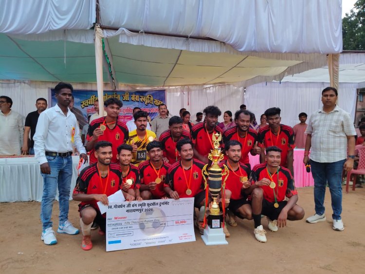 ⚽ अंतिम मिनट के गोल से दोकड़ा बना चैंपियन, देवरी को 2-1 से हराकर जीता ₹50 हजार का खिताब