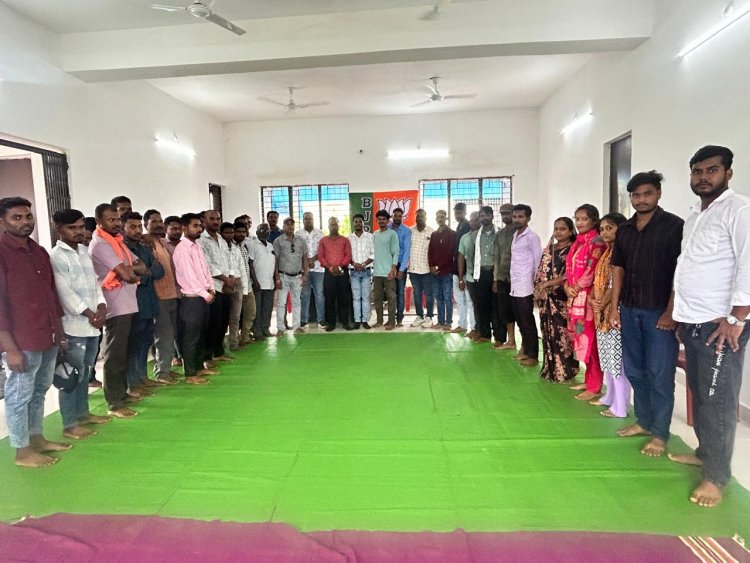 महादेवडांड में भाजपा युवा मोर्चा ने भरी हुंकार, '1 बूथ–20 यूथ' के लक्ष्य के साथ संगठन विस्तार का लिया संकल्प