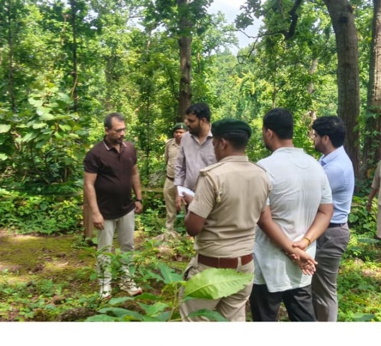 जशपुर के भैरव पहाड़ और पर्यावरण वाटिका का पीसीसीएफ अरूण पाण्डेय ने किया निरीक्षण, प्रकृति-आस्था और जनजातीय संस्कृति के संरक्षण पर जोर भैरव पहाड़ को जनजातीय परंपरा और धार्मिक आस्था के अनुरूप विकसित करने के निर्देश
