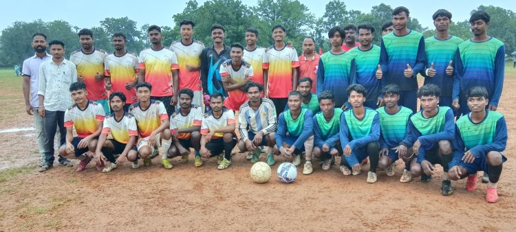 बच्छरांव में दिखा फुटबॉल का रोमांच, पेनाल्टी शूटआउट में कजरा बना चैंपियन