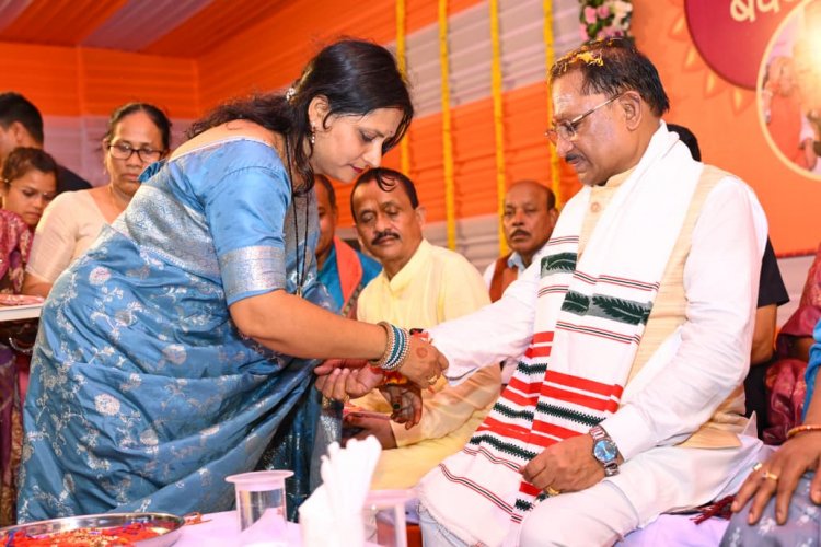 रक्षाबंधन पर बहनों से बोले विष्णु भैया, महिला सशक्तिकरण से बनेगा समृद्ध छत्तीसगढ़