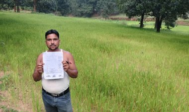 खसरा ऑनलाइन हुआ तो खुली खुशियों की राह, वन अधिकार पट्टे से चंद्रेश को मिला धान बिक्री का हक