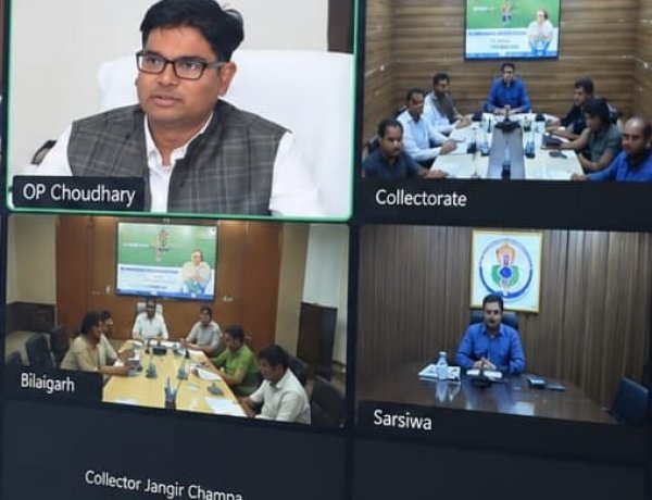 सेवा संकल्प बनेगा जनभागीदारी का महाअभियान: वित्तमंत्री ओपी चौधरी ने तैयारियों की समीक्षा कर अधिकारियों को दिए सख्त निर्देश”
