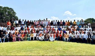 “कर्मवीर सिंह के स्वागत में गूंजा जशपुर, संगठन महामंत्री के प्रथम आगमन पर उमड़ा कार्यकर्ताओं का उत्साह”