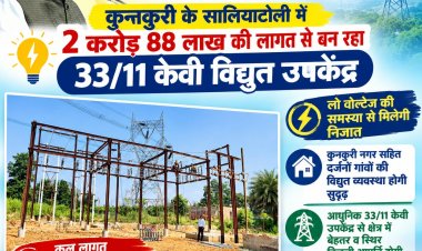 मुख्यमंत्री विष्णुदेव साय के नेतृत्व में विद्युत अधोसंरचना को मजबूती देने की पहल, जनवरी 2027 तक निर्माण पूरा करने का लक्ष्य।