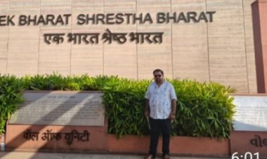 गुजरात के राष्ट्रीय एकता पर्व में गूंजा जशपुर का गौरव, पीएम मोदी के ऐतिहासिक आयोजन में शामिल हुए जिले के युवा