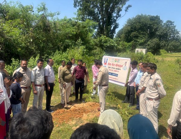 हरियाली बढ़ाने का संकल्प, जशपुर वनमंडल के परिक्षेत्रों में चला पौधरोपण अभियान