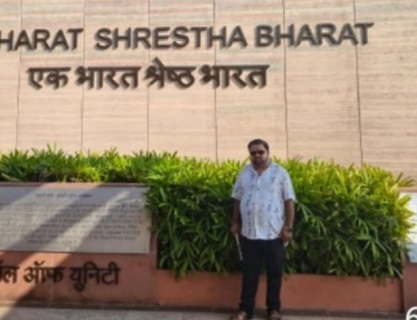 गुजरात के राष्ट्रीय एकता पर्व में गूंजा जशपुर का गौरव, पीएम मोदी के ऐतिहासिक आयोजन में शामिल हुए जिले के युवा